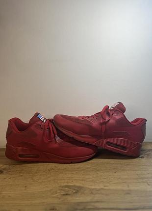 Nike air max червоні кросівки