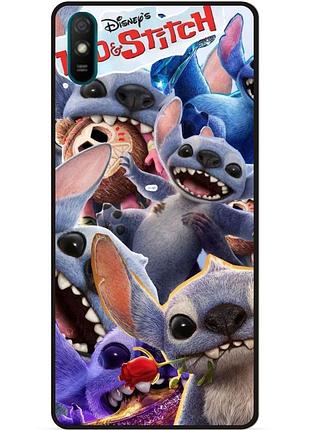 Силіконовий бампер чохол для huawei y5 2019 з картинкою стіч stitch