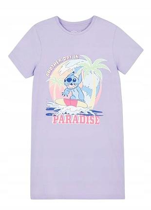 Нічна сорочка / подовжена футболка disney lilo & stitch primark | 140 (9–10 років) |