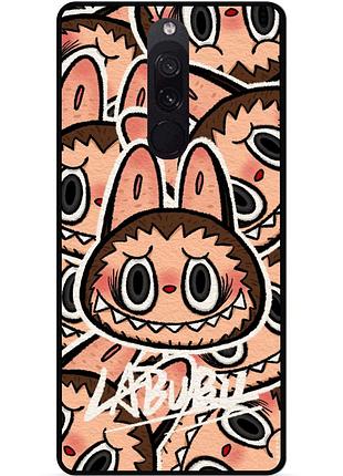 Силіконовий бампер чохол для xiaomi redmi 8 з малюнком лабубу labubu