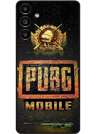 Силиконовый чехол бампер для samsung m52 с картинкой пабг puвg