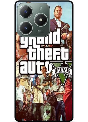 Силіконовий бампер чохол для infinix smart 8 plus (x6526) з малюнком gta гта
