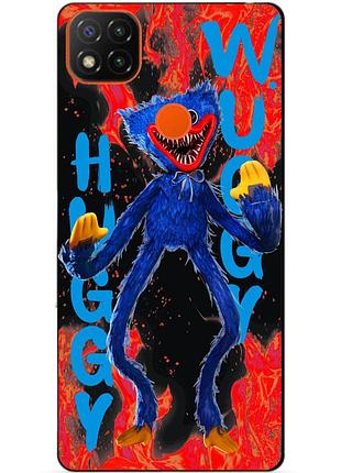 Силіконовий чохол бампер для xiaomi redmi 9c з малюнком huggy wuggy хаггі вагі