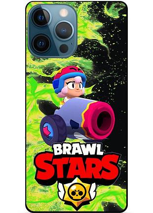 Силіконовий чохол із героєм бравл старс brawl stars для xiaomi samsung motorola iphone zte oppo realme nokia бонні 2
