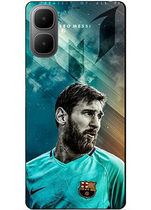Силіконовий чохол бампер для infinix smart 10 з малюнком leo messi мессі