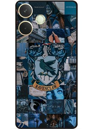 Силиконовый бампер чехол для oppo a5 pro с рисунком когтевран ravenclaw гарри поттер harry potter
