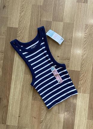 Топ у смужку в рубчик primark