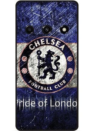 Силіконовий чохол бампер для samsung j3 j320 з малюнком челси chelsea