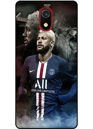 Силиконовый бампер чехол для samsung j7 j730 с рисунком neymar неймар