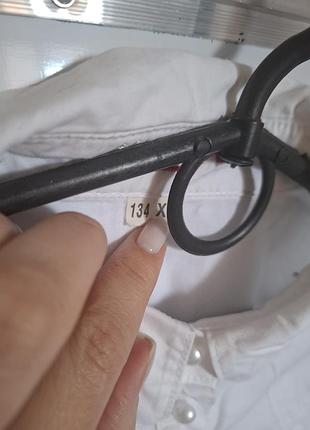 Блуза на девочку 134р 4
