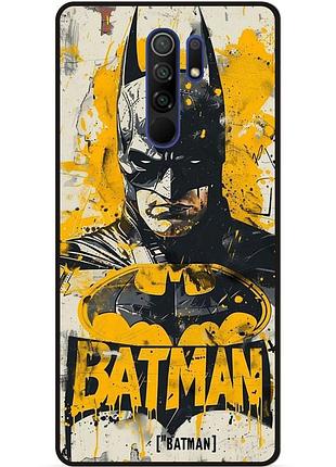 Чехол силиконовый бампер для xiaomi redmi note 8 pro с рисунком batman dc бэтмен