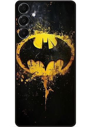 Чехол силиконовый бампер для samsung a15 с рисунком бэтмен dc batman