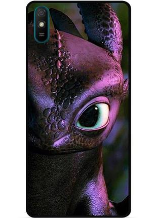 Силіконовий чохол бампер для xiaomi redmi 7a з малюнком как приручить дракона