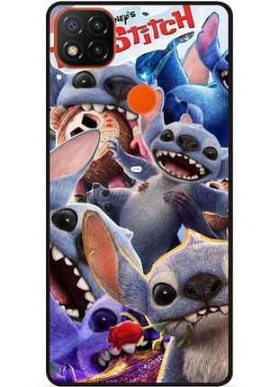 Силіконовий бампер чохол для oppo a15s з картинкою стіч stitch