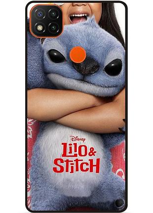 Силіконовий бампер чохол для realme c21y стіч stitch