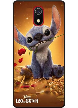 Силиконовый чехол бампер для xiaomi redmi 8a stitch лило и стич