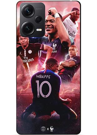 Силіконовий бампер чохол для xiaomi redmi note 12 pro plus з малюнком кіліан мбаппе mbappe