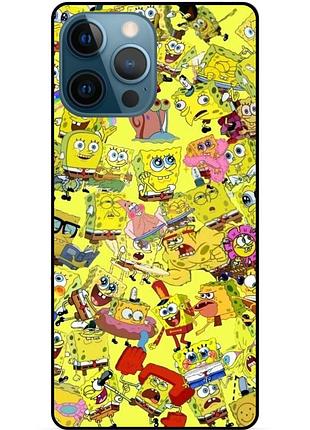 Силиконовый чехол губка боб sponge bob спанч боб для xiaomi samsung motorola nokia iphone zte vivo oppo realme спанч боб 31