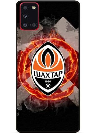 Силіконовий чохол бампер для samsung a21s з малюнком шахтер донецк