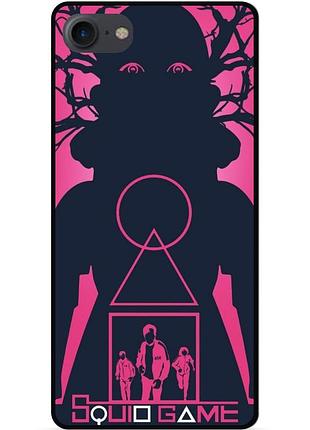 Силиконовый чехол для iphone 6 plus с рисунком игра в кальмара squid game