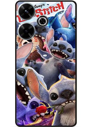 Силіконовий бампер чохол для realme c53 з картинкою стіч stitch