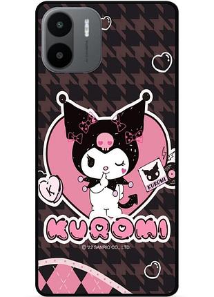 Силиконовый чехол бампер для xiaomi redmi a2 с картинкой куроми kuromi
