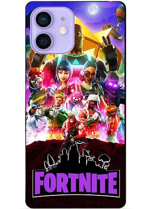 Силіконовий чохол бампер для iphone 11 з малюнком fortnite фортнайт