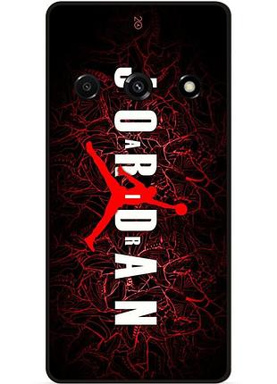Чехол силиконовый бампер для xiaomi redmi a3 с рисунком air jordan джордан