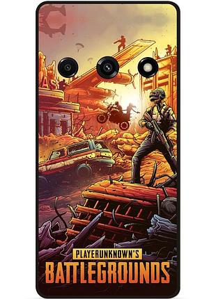 Силіконовий чохол бампер для samsung j5 j510 з малюнком pubg пабг