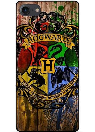 Чохол силіконовий бампер для iphone 7 з малюнком hogwarts гоґвортс гаррі поттер harry potter