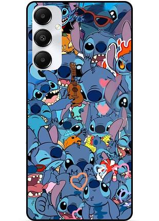 Силіконовий бампер чохол для samsung s25 з картинкою стіч stitch