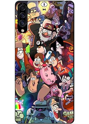 Силіконовий чохол бампер для samsung a30s з малюнком гравіті фолз gravity falls
