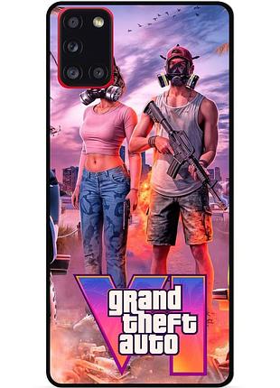 Силиконовый чехол бампер для samsung a03s gta гта