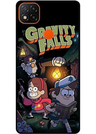 Силіконовий чохол бампер для xiaomi redmi 9c з малюнком гравіті фолз gravity falls