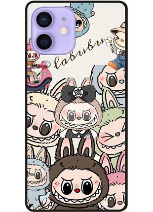 Чехол силиконовый бампер для iphone 11 с картинкой лабубу labubu