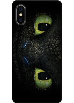 Силиконовый чехол для iphone xr с картинкой как приручить дракона