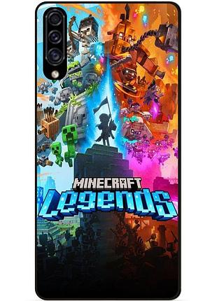 Силіконовий чохол бампер для xiaomi mi a3 гра майнкрафт minecraft