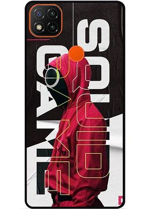 Силіконовий чохол бампер для zte blade 20 smart з малюнком гра в кальмара