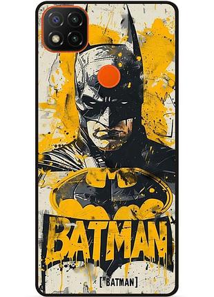 Чехол силиконовый бампер для oppo a15s с рисунком batman dc бэтмен