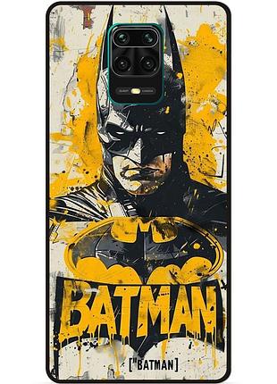 Силіконовий бампер чохол для xiaomi redmi note 9s з малюнком batman dc бэтмен