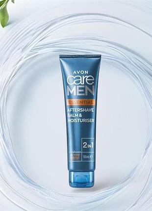 Бальзам после бритья и увлажняющий кремavon care men essential «основной уход», 100 мл