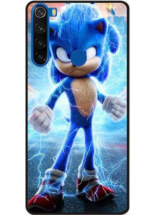 Чехол силиконовый бампер для xiaomi redmi note 8t соник sonik