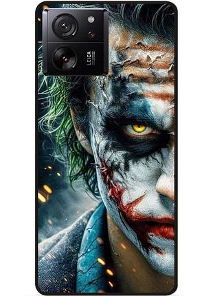 Чехол силиконовый бампер для xiaomi 13t с рисунком джокер харли квинн joker