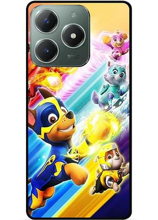 Силиконовый чехол для infinix smart 8 plus (x6526) с картинкой щенячий патруль