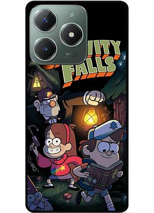 Силіконовий чохол бампер для infinix smart 8 plus (x6526) з малюнком гравіті фолз gravity falls