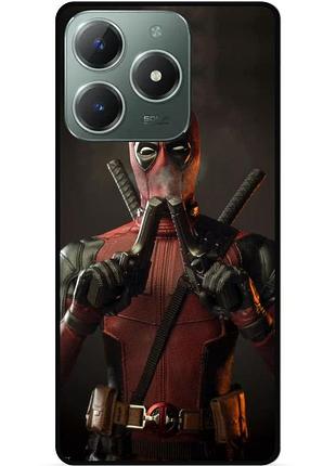 Силіконовий бампер чохол для infinix smart 8 plus (x6526) з малюнком дедпул deadpool
