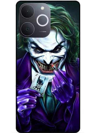 Силіконовий бампер чохол для realme note 70 з малюнком joker джокер