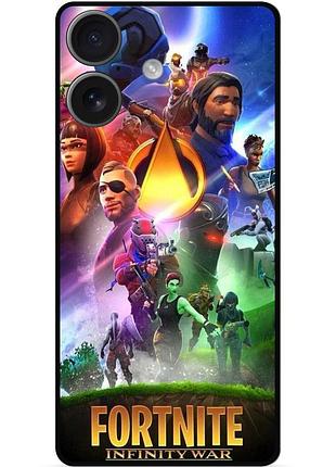 Силіконовий чохол бампер для iphone 17 з малюнком fortnite фортнайт