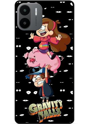 Силиконовый бампер чехол для xiaomi redmi a2 с картинкой gravity falls гравити фолз