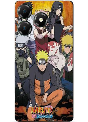 Силіконовий чохол бампер для zte blade a36 з малюнком naruto наруто аніме